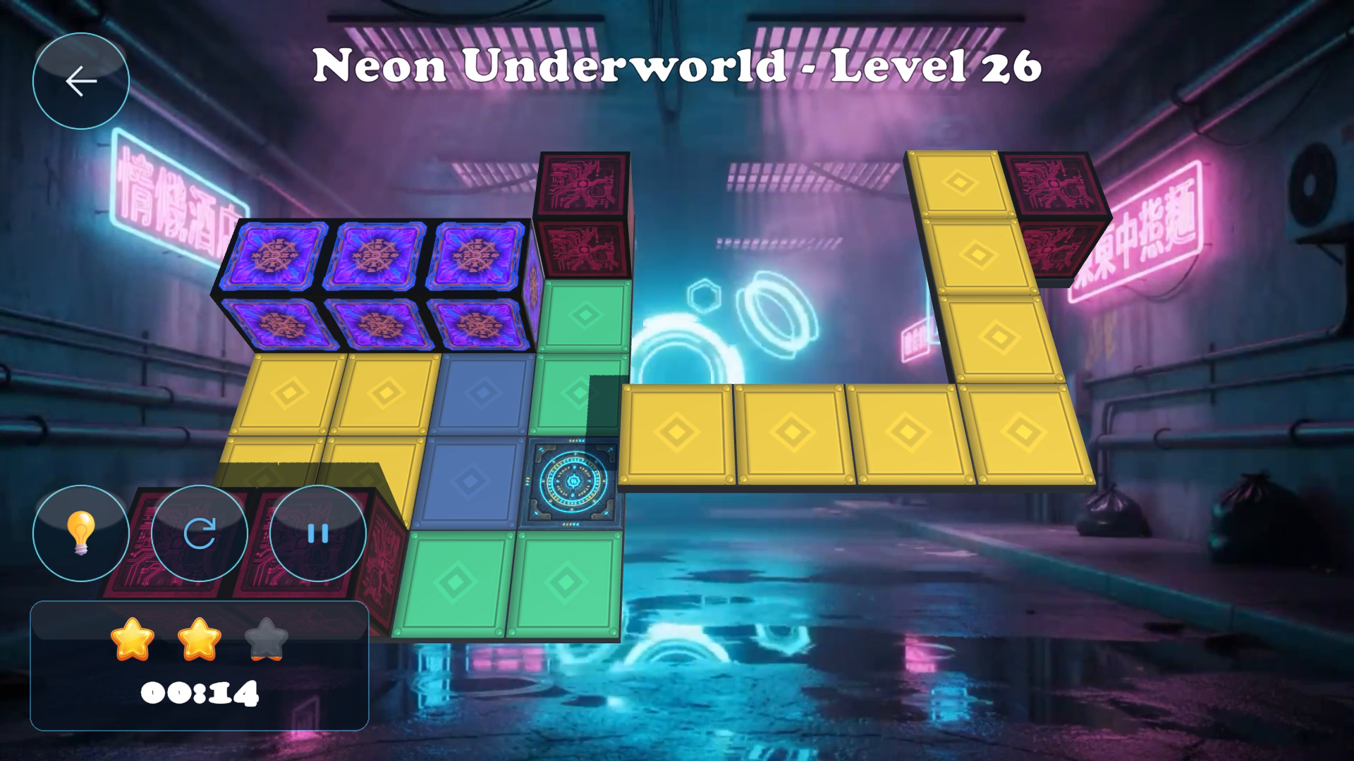 Tumble Tiles Borealis Stage